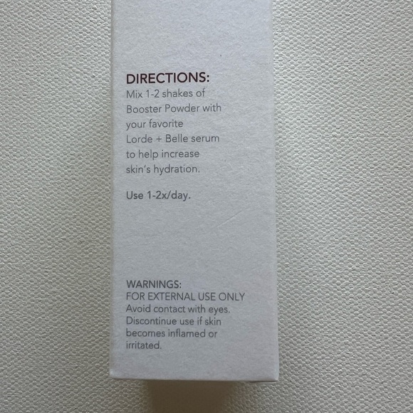 New Never Opened Lorde + Belle Hydra Max Booster MSRP $59 (E3) - Picture 3 of 4